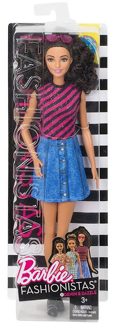 Barbie Fashionistas 2017 / Crédito da imagem: divulgação Mattel via www.amazon.com